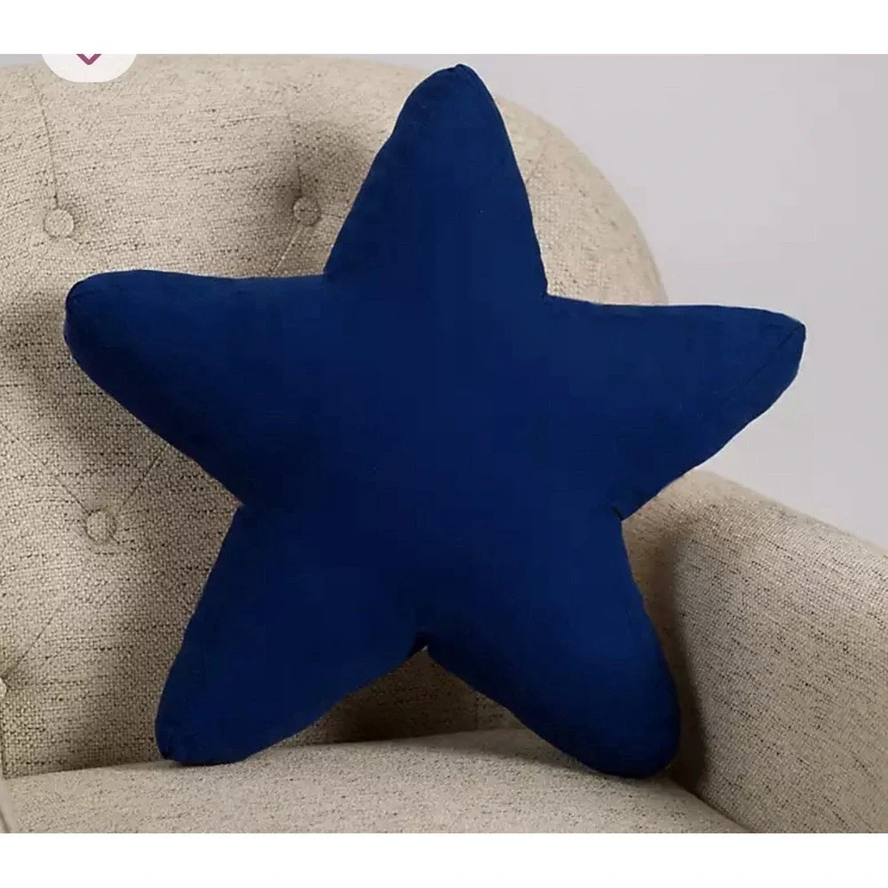 Patriotic Striped Star Pillow